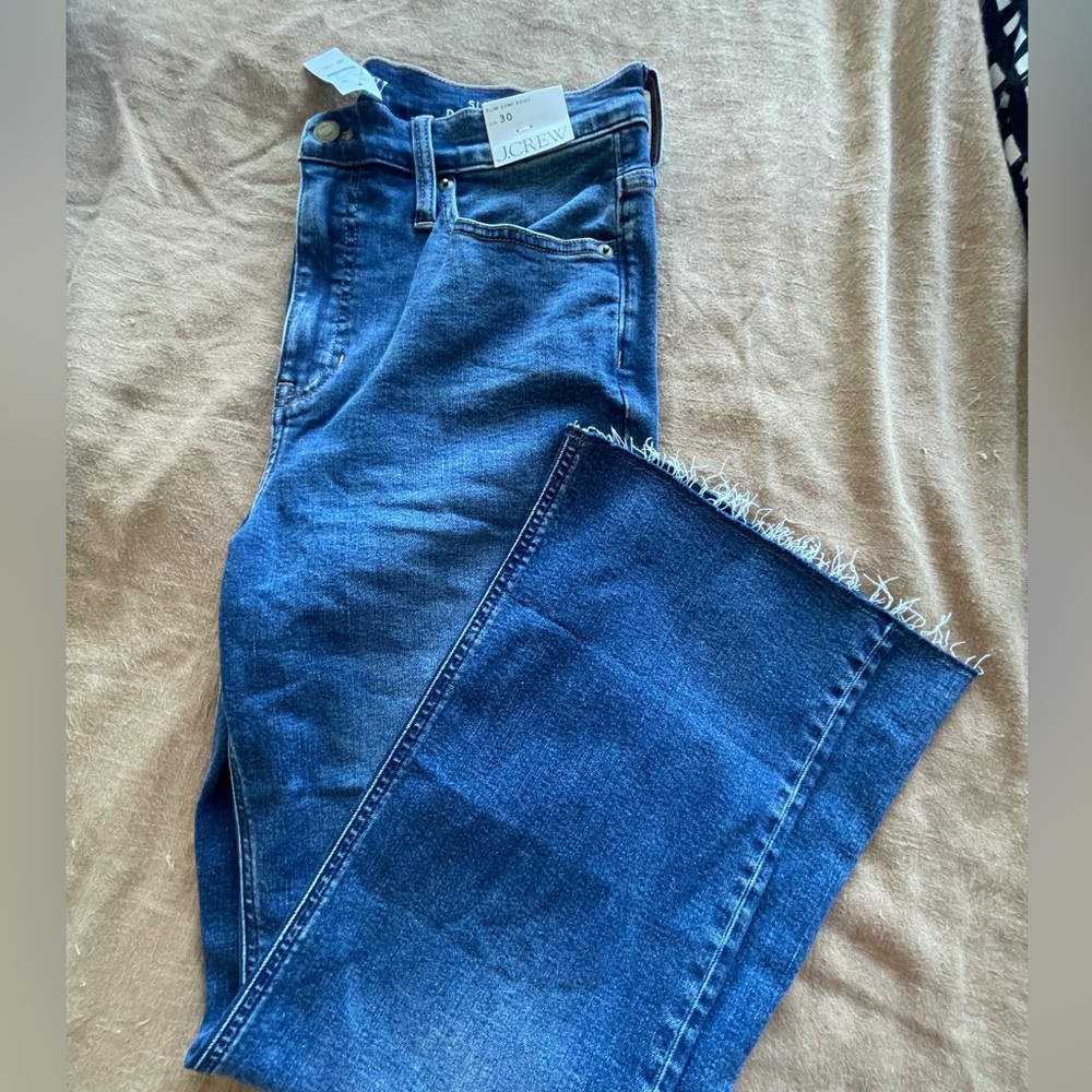 NWT J. Crew Slim Demi Bootcut - Size 30